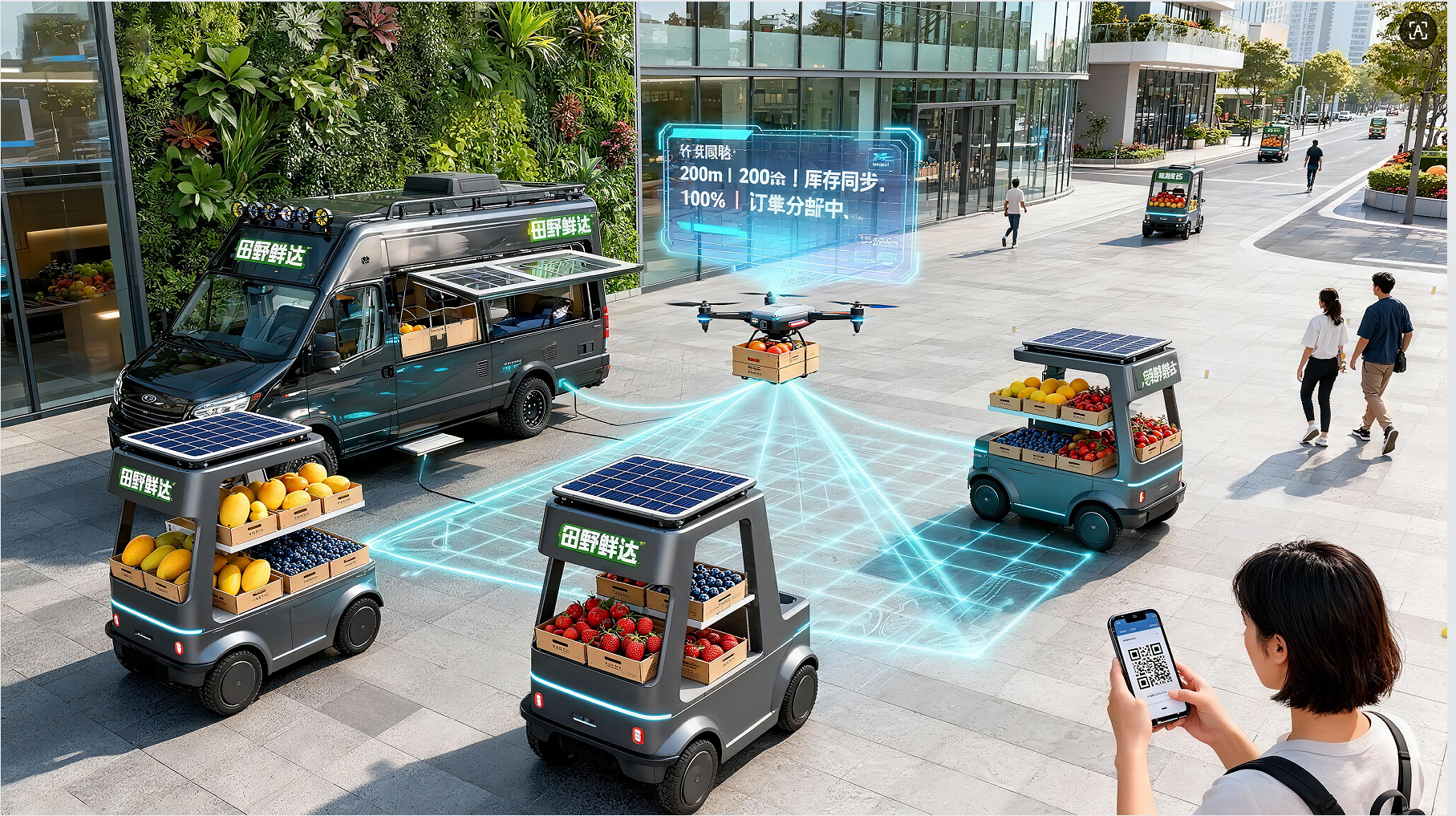 田野鲜达概念图